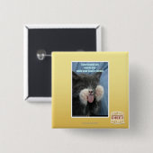 Smartmouth猫 缶バッジ (正面&裏面)