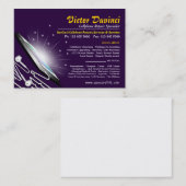 Smartphoneの鍵が開くか、または修理またはサービス業カード 名刺 (正面/裏面)