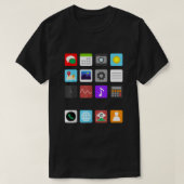 Smartphone Mobile App Cell Phone Costume Halloween Tシャツ (デザイン正面)