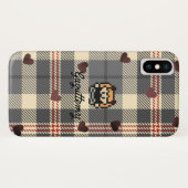 Smartphonecase Heart Case-Mate iPhoneケース (裏面(横))