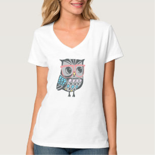 Smartyのフクロウ Tシャツ