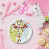 Smartyズボンのキリン ペーパープレート (パーティー)