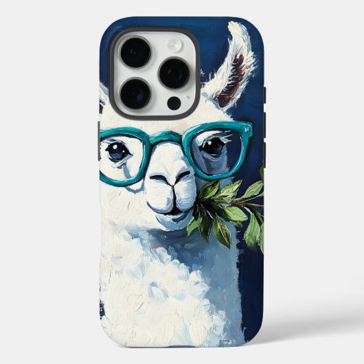 Smarty Llama Chic Case-Mate iPhoneケース (裏面)
