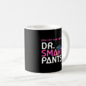Smarty Pants PhD先生の博士課程の学生のコーヒー・マグ コーヒーマグカップ (正面右)