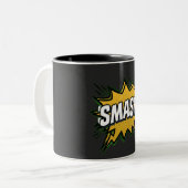 SMASH! | コミック ポップアート マグ (正面左)