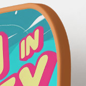 Smash in Sydney - Australia Pickleballデザイン ピックルボールラケット (左詳細)