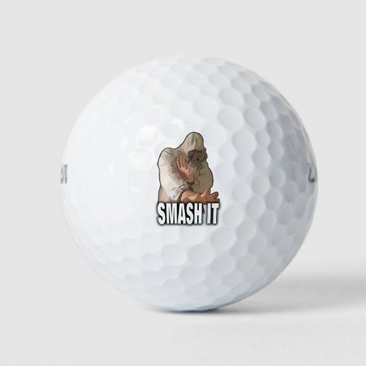 Smash It Wilson Ultra 500 Distanceゴルフボール ゴルフボール (正面)