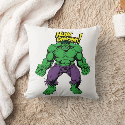 SMASH! Unstoppable Force Anger Power Design クッション (ブランケット)