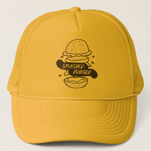 Smashed Burger Hat キャップ (正面)