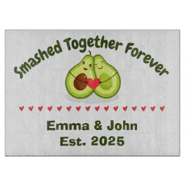 Smashed Together Forever Glass Cutting Board カッティングボード