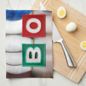 Smashersのピンボーリング キッチンタオル (四つ折り)