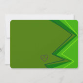 Smashing Green Purple Comic Birthday 招待状 (裏面)