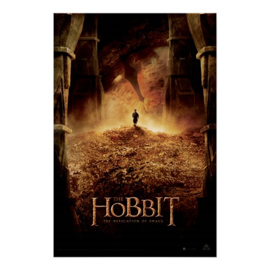 SMAUG™の眼の中のBILBO BAGGINS™ ポスター (正面)