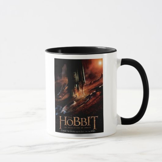 SMAUG™はBILBO BAGGINS™を囲みます マグカップ (右)