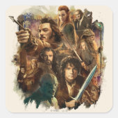 SMAUG™キャラクター スクエアシール (正面)