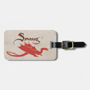 SMAUG™シルエット&名前 ラゲッジタグ