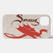 SMAUG™シルエット&名前 Case-Mate iPhoneケース (裏面 (横))