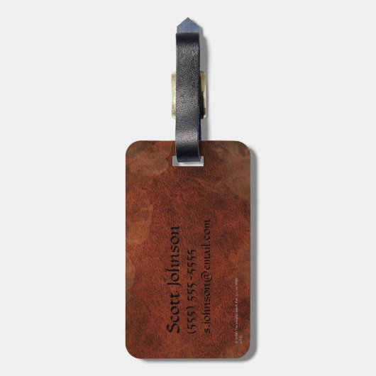 SMAUG™ロゴ ラゲッジタグ (裏面縦)