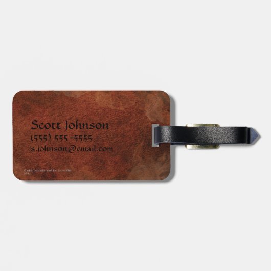 SMAUG™ロゴ ラゲッジタグ (裏面横)