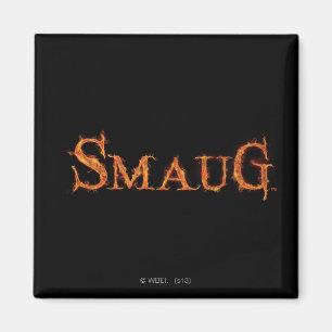 SMAUG™名のグラフィック マグネット