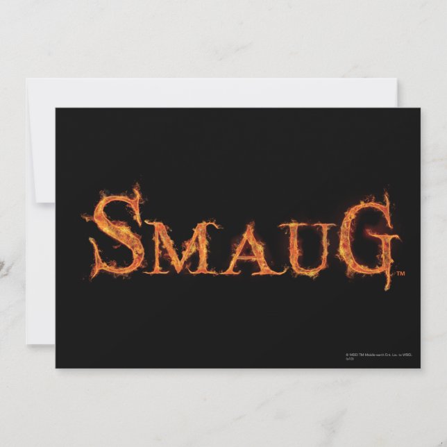SMAUG™名前グラフィック (正面)