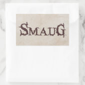 SMAUG™名 長方形シール (バッグ)