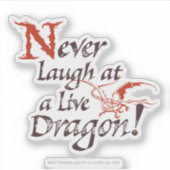 SMAUG™ – 生龍を笑わない シール (正面)