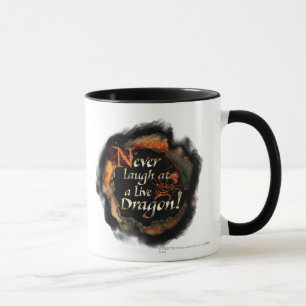 SMAUG™ - Never Frhrenロゴグラフィック マグカップ
