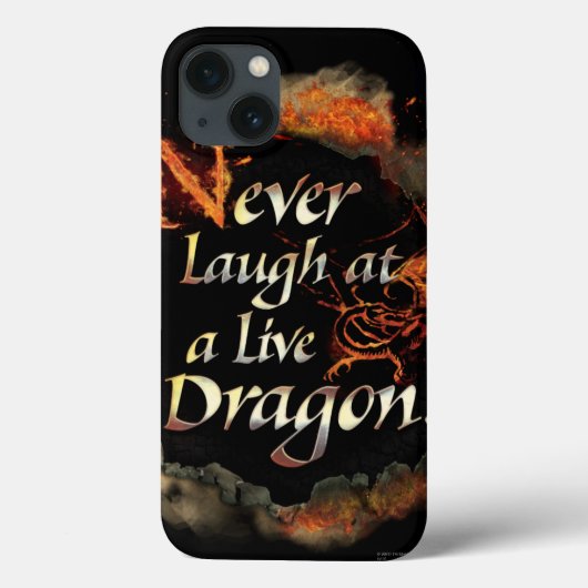 SMAUG™ - Never Frhrenロゴグラフィック Case-Mate iPhoneケース (裏面)