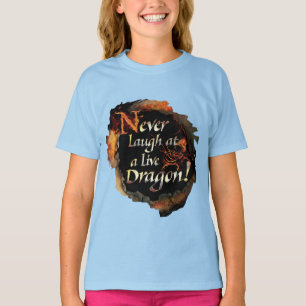 SMAUG™ - Never Frhrenロゴグラフィック Tシャツ