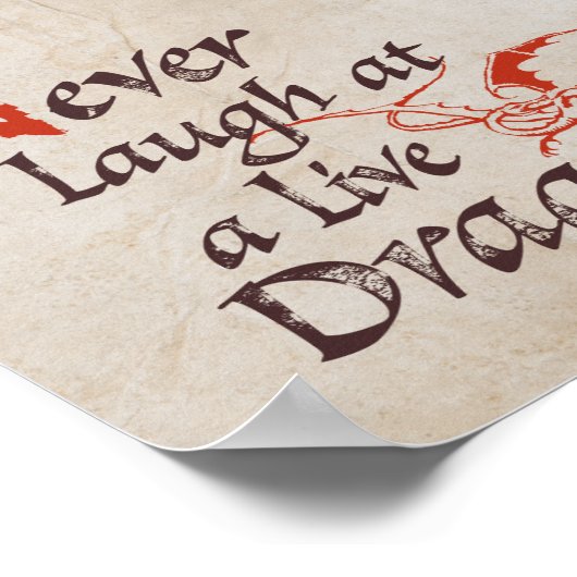 SMAUG™ - Never Laugh At A Live Dragon ポスター (角)