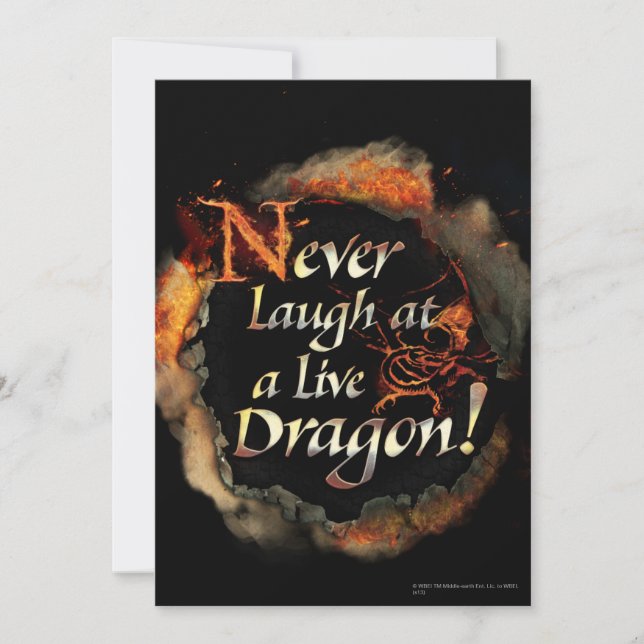SMAUG™ - Never Law Logo Graphic (正面)