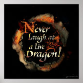 SMAUG™ - Never Law Logo Graphic ポスター (正面)