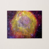 SMC WR7バイナリスター星雲 – ハッブル宇宙写真 ジグソーパズル (横)