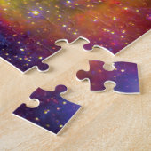 SMC WR7バイナリスター星雲 – ハッブル宇宙写真 ジグソーパズル (側面)