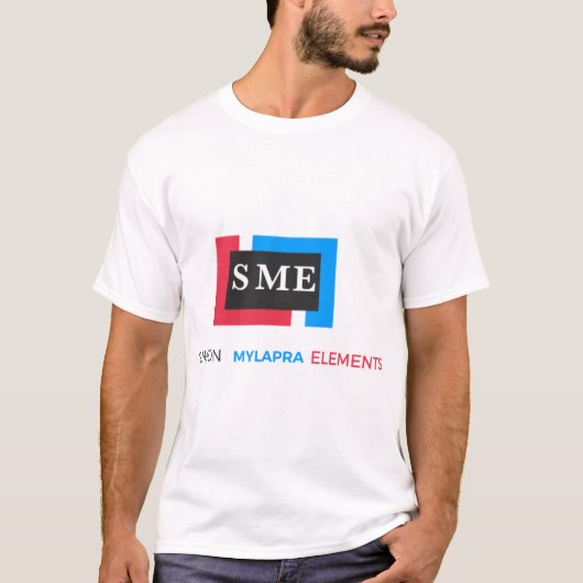 SMEロゴ – プレミアムコレクション Tシャツ (正面)