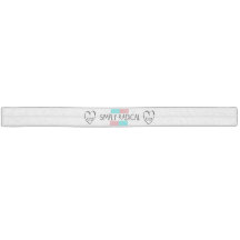 Smeartおよびロゴのヘアタイまたはリストバンド