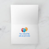 Smeatonのタワー、プリマスのくわのバースデー・カード カード (内部)