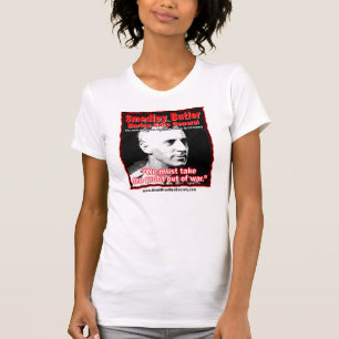 Smedley D. Butler、利益および戦争の引用 Tシャツ