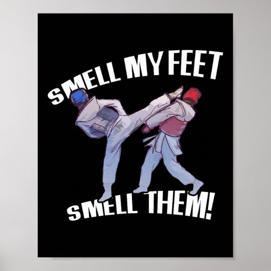 Smell My Feet Funny Karate  ポスター (正面)