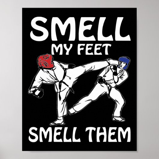 Smell My Feet Funny Karate Sparring  ポスター (正面)