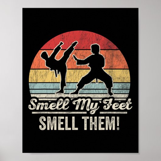 Smell My Feet Smell Them Karate Fun  ポスター (正面)