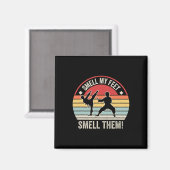 Smell My Feet Smell Them Karate Taekwondo 1  マグネット (正面/裏面)