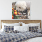Smell the Flowers  キャンバスプリント (インサイチュ (寝室))