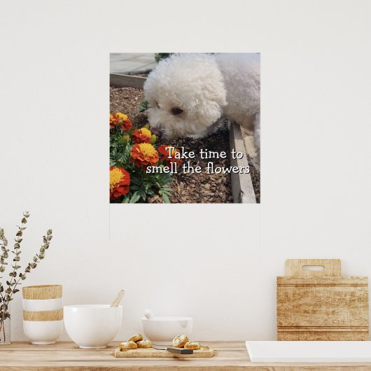 Smell the Flowers  ポスター (キッチン)