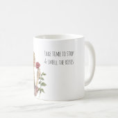 Smell the Roses Blond Girl コーヒーマグカップ (正面右)