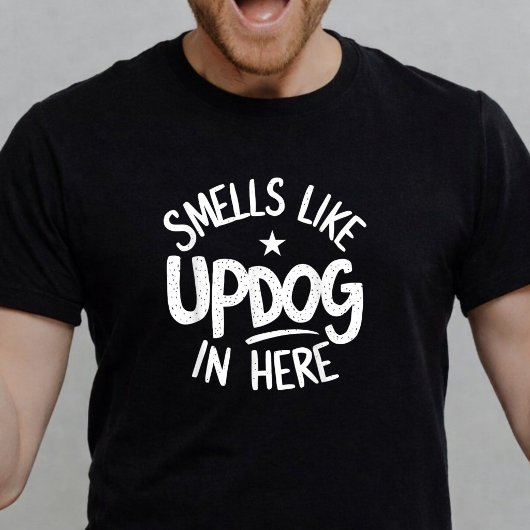 Smells Like Updog Funny Meme Tシャツ