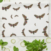 Smerinthus ocellata - Ead Hawk-Moth – カラーイメージ キッチンタオル (折り畳み)