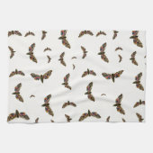 Smerinthus ocellata - Ead Hawk-Moth – カラーイメージ キッチンタオル (横)