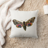 Smerinthus ocellata - Ead Hawk-Moth – カラーイメージ クッション (ブランケット)
